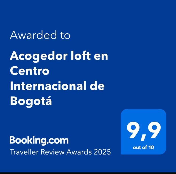 Acogedor Loft En Centro Internacional De Bogota Apartment Екстериор снимка